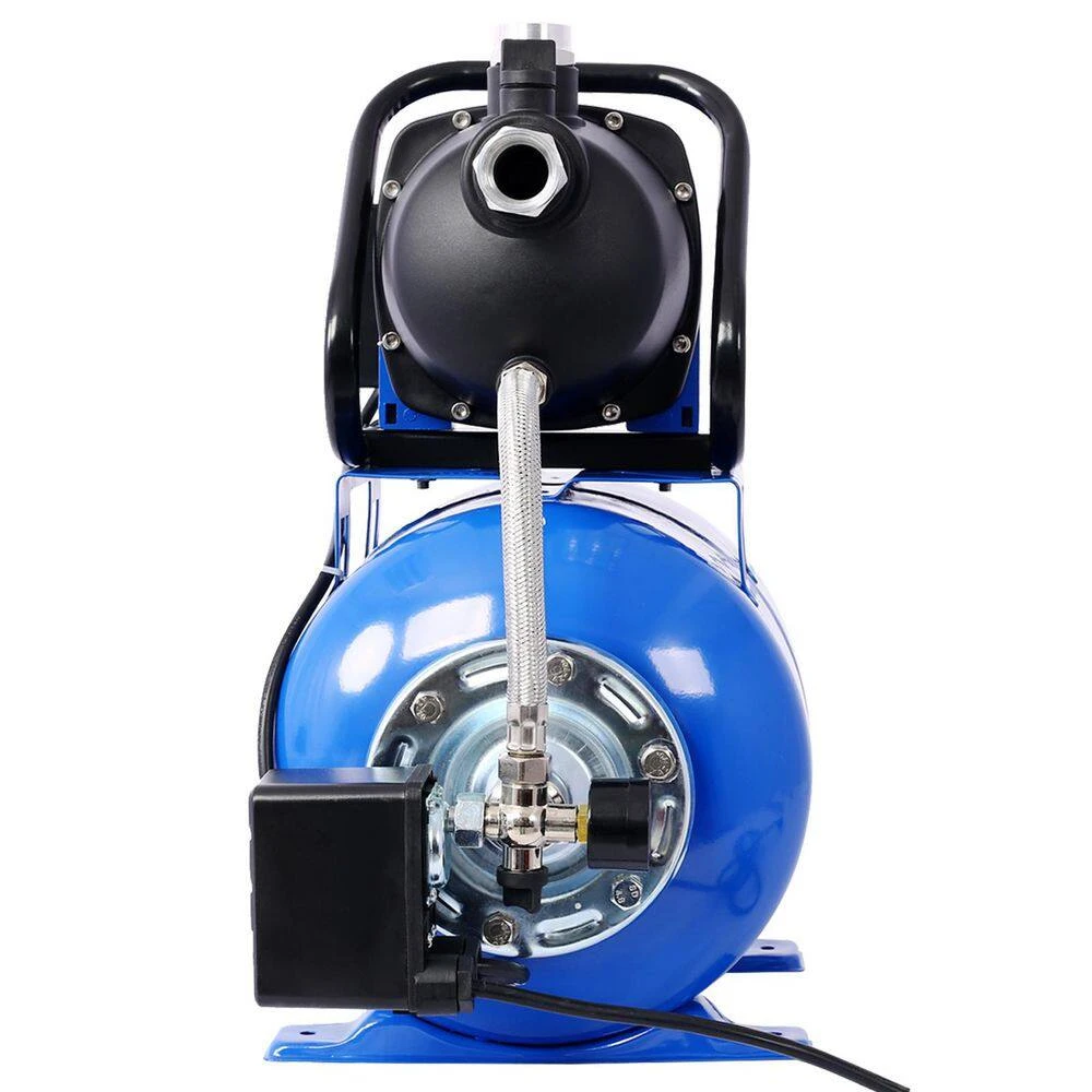 1.6 HP Shallow Well Pump With Pressure Tank-Garden/Irrigation Pump, Automatic Water Booster For Home/Lawn/Farm 2 1.6 HP Shallow Well Pump With Pressure Tank-Garden/Irrigation Pump, Automatic Water Booster For Home/Lawn/Farm - Image 2