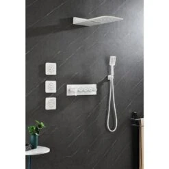 Concealed Installation Body Jet Shower Spa Square Massage Jets Spray Body Shower Bodyspray (3-Pieces) 15 Concealed Installation Body Jet Shower Spa Square Massage Jets Spray Body Shower Bodyspray (3-Pieces) -Tahanbath tahanbath shower jets z w1272 57902 31 1000