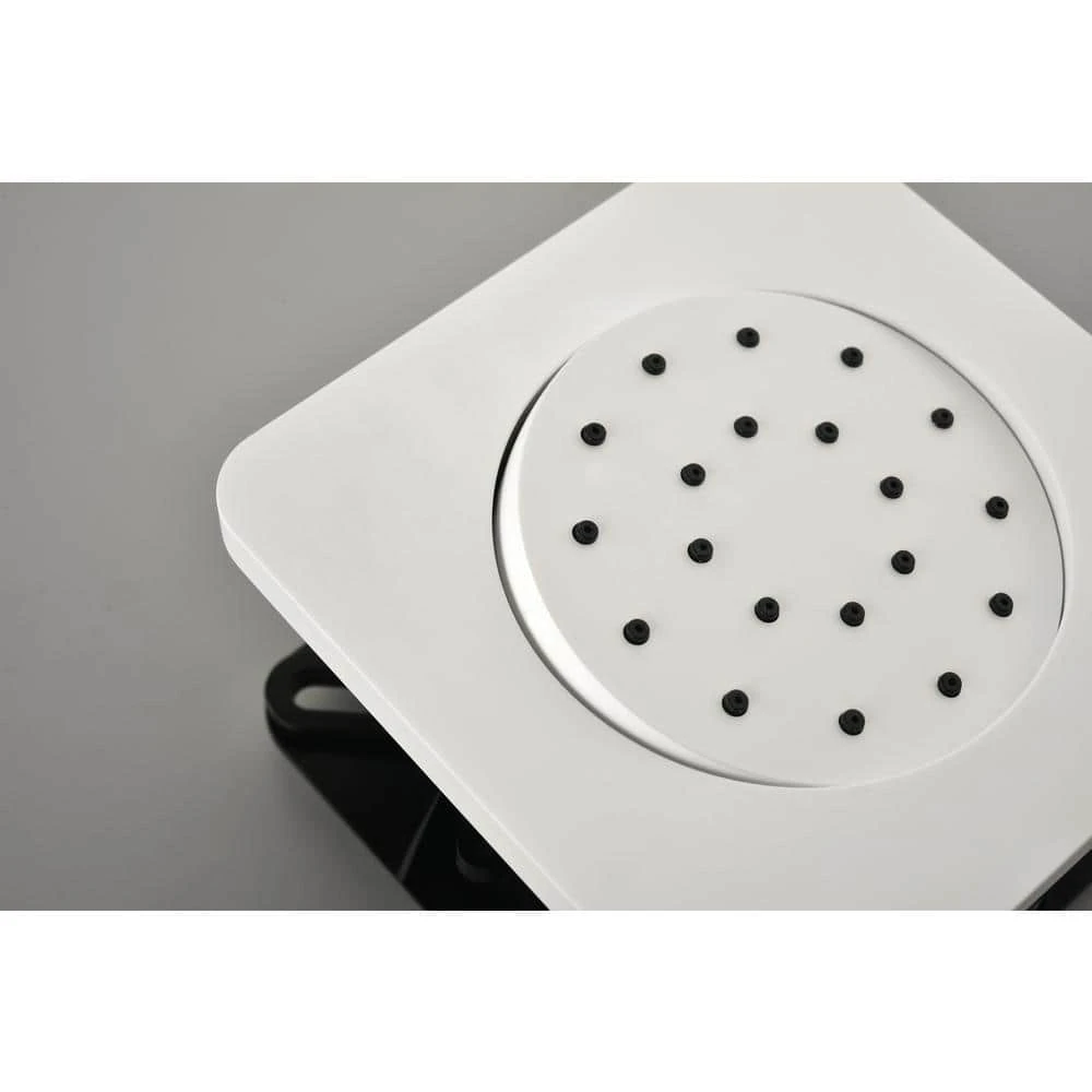 Concealed Installation Body Jet Shower Spa Square Massage Jets Spray Body Shower Bodyspray (3-Pieces) 5 Concealed Installation Body Jet Shower Spa Square Massage Jets Spray Body Shower Bodyspray (3-Pieces) - Image 5