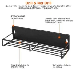 4-Pack Strong Magnetic Spice Rack Organizer-Fridge/Microwave Storage Shelves -Tahanbath tahanbath spice racks z d0102hga04g fa 1000