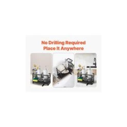 Kitchen Sink Caddy Organizer Sponge Holder For Kitchen Essentials Storage -Tahanbath tahanbath sponge holders sink caddies z d010275e19j 1d 1000