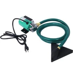 115V 330 GPH Water Transfer Pump Per Hour-Portable Electric Utility Pump With 6 Ft. Water Hose Kit, Green -Tahanbath tahanbath transfer pumps z w465127582 1f 1000