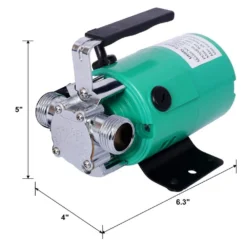 115V 330 Water Transfer Pump Gallon Per Hour-Portable Electric Utility Pump With ON/OFF Switch And 6' Water Hose Kit -Tahanbath tahanbath transfer pumps z w465127583 c3 1000