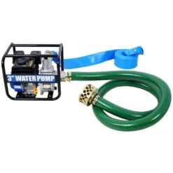 Semi Trash Pump 3 In. 209cc 7-HP 4-Stroke OHV Engine, Gas Powered Semi Trash Water Pump 50 Ft. Discharge Hose -Tahanbath tahanbath trash pumps z w465134908 1f 1000