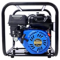 Semi Trash Pump 3 In. 209cc 7-HP 4-Stroke OHV Engine, Gas Powered Semi Trash Water Pump 50 Ft. Discharge Hose