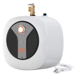 3 Gal. Compact Element Electric Water Heater Warranty Safety Valve, Easy Install (Multi-Mount)