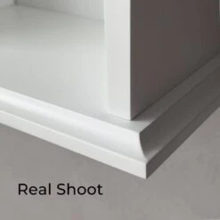 27.60 In. W X 23.60 In. D X 7.10 In. H Bathroom Storage Wall Cabinet In White -Tahanbath white tahanbath bathroom wall cabinets z w2378p176274 4f 1000