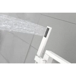 Single-Handle Claw Foot Freestanding Tub Faucet In. White -Tahanbath white tahanbath claw foot tub faucets z w1272 57915 31 1000