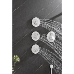 Single-Handle Claw Foot Tub Faucet With Hand Shower Body Shower Bodyspray (White - 3pcs) In. White -Tahanbath white tahanbath claw foot tub faucets z w928100920 fa 1000