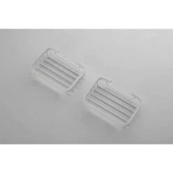 4-Spray Round High Preasure Adjustable Slide Bar Shower And Soap Dish With Hand Shower In White 12 4-Spray Round High Preasure Adjustable Slide Bar Shower And Soap Dish With Hand Shower In White -Tahanbath white tahanbath dual shower heads z w1272 81835 44 1000