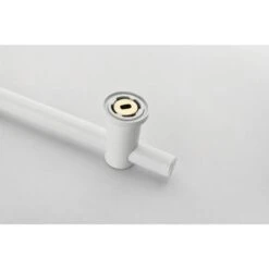 1-Spray Wall Mount Handheld Shower Head With 2 GPM Hand Shower In White -Tahanbath white tahanbath handheld shower heads z w1272 101890 4f 1000