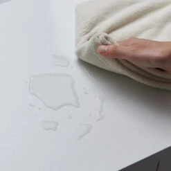 15 In. W X 108.70 In. D X 68 In. H White MDF And Particle Board Freestanding Linen Cabinet With Drawers In White -Tahanbath white tahanbath linen cabinets ct xl s00010 fa 1000