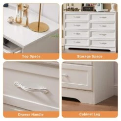 15.70 In. W X 47.60 In. D X 36.70 In. H White Linen Cabinet -Tahanbath white tahanbath linen cabinets z w1668p182257 4f 1000