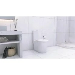 Dual Flush Single Flush: Other Elongated One Piece Toilet White -Tahanbath white tahanbath one piece toilets k w2826p192007 1f 1000