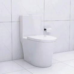 Dual Flush Single Flush: Other Elongated One Piece Toilet White -Tahanbath white tahanbath one piece toilets k w2826p192007 4f 1000