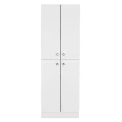Freestanding 71 In. H Kitchen Pantry Cabinet With 4-Doors And 5-Adjustable Shelves -Tahanbath white tahanbath pantry organizers z b070p188842 c3 1000