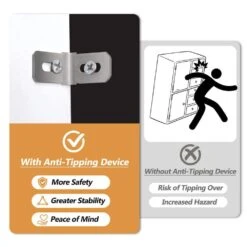 Farmhouse Storage Cabinet - Solid Wood Gourd Legs Adjustable Shelves 5-Tier With Drawer-White -Tahanbath white tahanbath pantry organizers z n721p205790k 44 1000