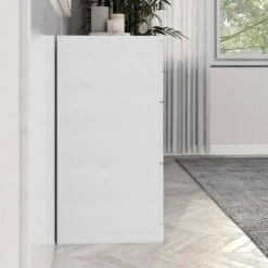 Modern White 6-Drawer Dresser For Bedroom-Ample Storage Wide Chest Of Drawers, Sturdy And Safe -Tahanbath white tahanbath pantry organizers z w1785136021 4f 1000