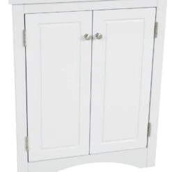 White Triangle Bathroom Storage Cabinet With Adjustable Shelves Freestanding Floor Cabinet For Home Kitchen 13 White Triangle Bathroom Storage Cabinet With Adjustable Shelves Freestanding Floor Cabinet For Home Kitchen -Tahanbath white tahanbath pantry organizers z wf291467aak c3 1000
